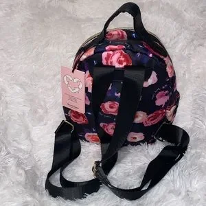 JUICY COUTURE NWT mini floral mini backpack gold colored hardware pink flowers s-l1200.jpg main image 4